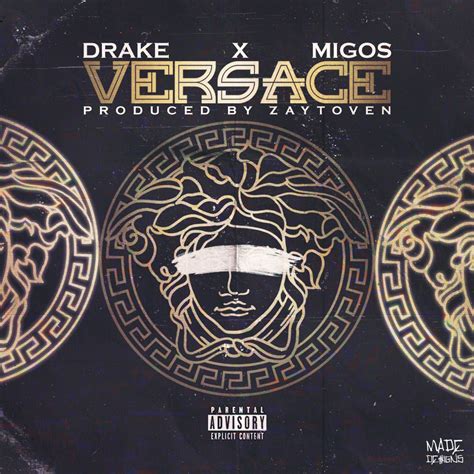 versace drake freestyle|migos versace drake.